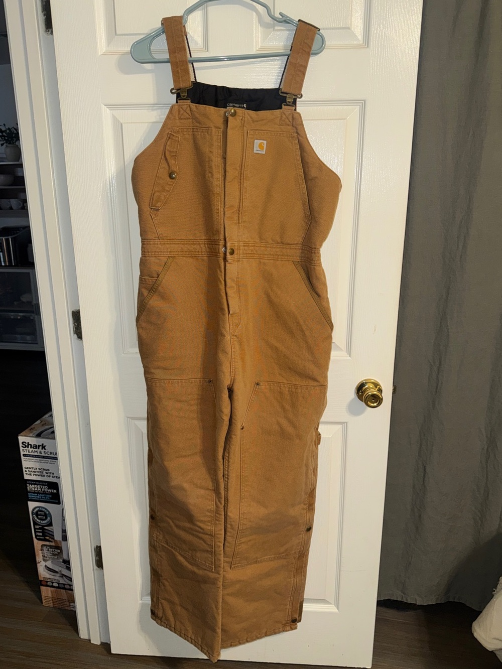 Carhartt Duck Wash Insulated bibs